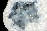 Huge, Celestine (Celestite) Geode ( Lbs) - Top Quality #87137-3
